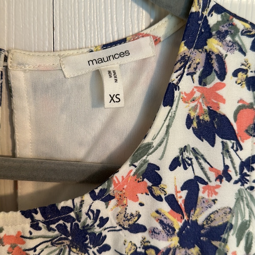 Maurices Floral Sleeveless Dress - Picture 3 of 5